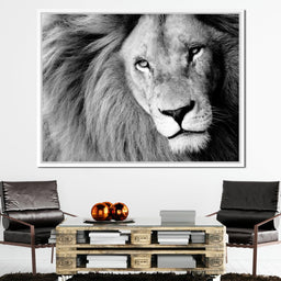 Lion Portrait - NicheCanvas
