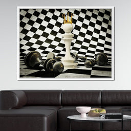 Chessboard King - NicheCanvas