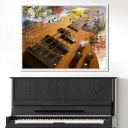 Bass Guitar - NicheCanvas