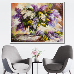 Lilac Bouquet - NicheCanvas