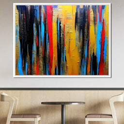 Colorful Contemporary Art 073 - Johanjjf - NicheCanvas