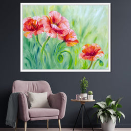 Summer Poppies - NicheCanvas