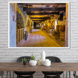 Inside the Old Barn - NicheCanvas