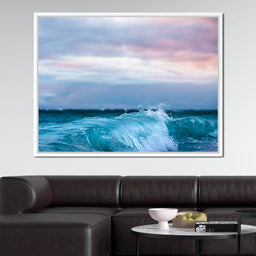 Blue Waves - Lucas Moore - NicheCanvas
