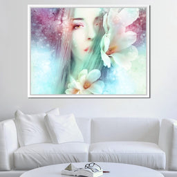 Spring Lady - NicheCanvas