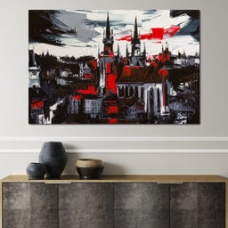 Medieval City - NicheCanvas