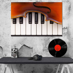 Violin & Piano - NicheCanvas