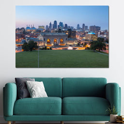 Kansas City Skyline - NicheCanvas