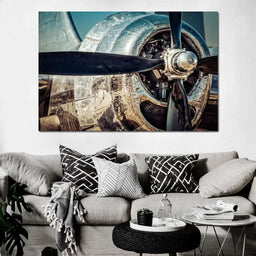WWII Airplane Propeller - NicheCanvas