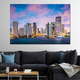 Downtown Miami - NicheCanvas