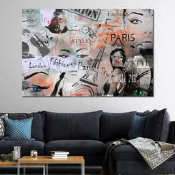 Paris Fashion - NicheCanvas