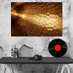Golden Cymbal - NicheCanvas
