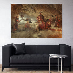 Dungeon Warriors - NicheCanvas