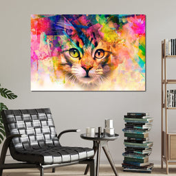 Curious Cat - NicheCanvas