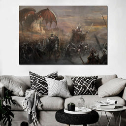 Fantasy Battlefield - NicheCanvas