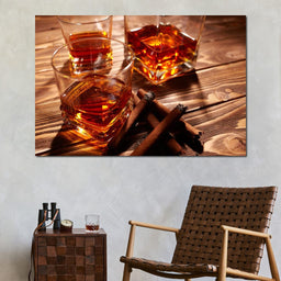 Cognac & Cigars - NicheCanvas