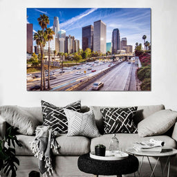 Los Angeles Skyline - NicheCanvas