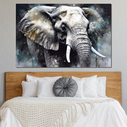 Urban Jungle: Elephant - NicheCanvas