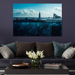 New York Underwater - Milos Karanovic - NicheCanvas