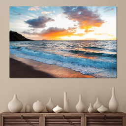 Maui Black Sand Beach - Lucas Moore - NicheCanvas