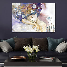 Lost in her Dreams - NicheCanvas
