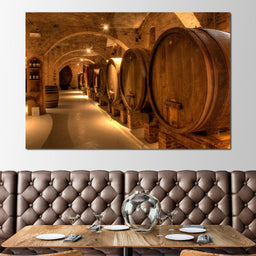 Wine Cellar in the Abbey - NicheCanvas