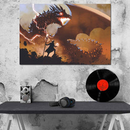 Black Magic Wizard - NicheCanvas