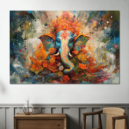 Ganesha's Grace - NicheCanvas