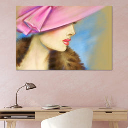 Pink Hat Fashion - NicheCanvas