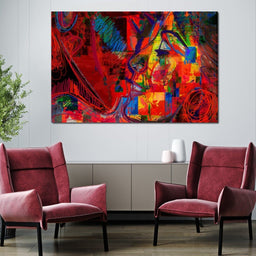 Kiss - Qusay-Art - NicheCanvas