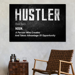 Hustle - David Drake - NicheCanvas