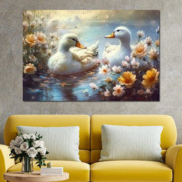 Winter Ducks - Neal Hackett - NicheCanvas
