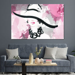 Fashionista Portrait - NicheCanvas