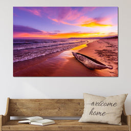 Lake Malawi Sunset - NicheCanvas