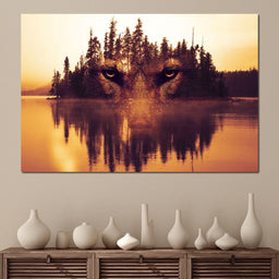 Lurking in the Woods - Johanjjf - NicheCanvas