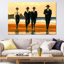 Men's On The Beach - NicheCanvas