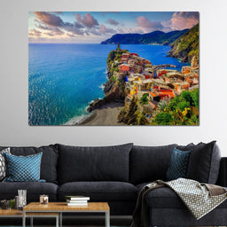 Vernazza Village - NicheCanvas