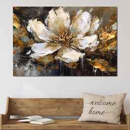 Elegant Flower Bloom 08 - Tanni Cylon - NicheCanvas