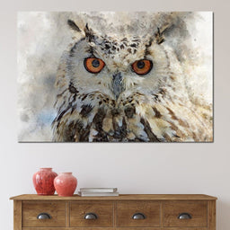Eurasian Owl  - NicheCanvas