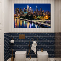 Philadelphia Skyline - NicheCanvas