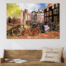 Amsterdam City - NicheCanvas