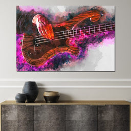 Les Claypool's Guitar - Abraham Szomor - NicheCanvas