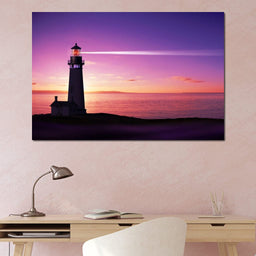 Lighthouse In Nova Scotia - NicheCanvas