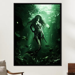 Huntress Siren - Milos Karanovic - NicheCanvas