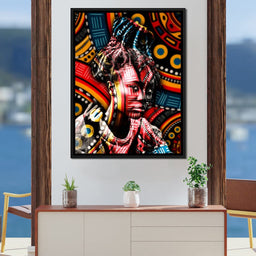 Colorful Portrait - Manuel Alejandro - NicheCanvas