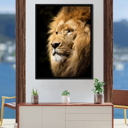 Lion View - Milos Karanovic - NicheCanvas