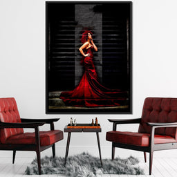 Red Passion - Johanjjf - NicheCanvas
