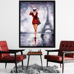 Looking for Love in Paris - NicheCanvas