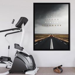 Start Strong Finish Stronger - ABConcepts - NicheCanvas