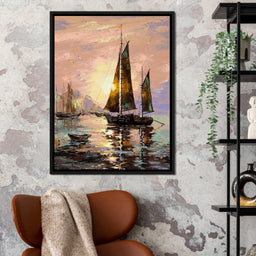 Spanish Sailing Boats - NicheCanvas